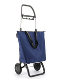 Rolser ostoskärry Mini Bag Plus MF 2L sininen 2 renkaalla