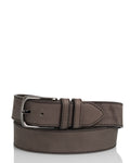 Utua nahkavyö 4cm harmaa - Image 1