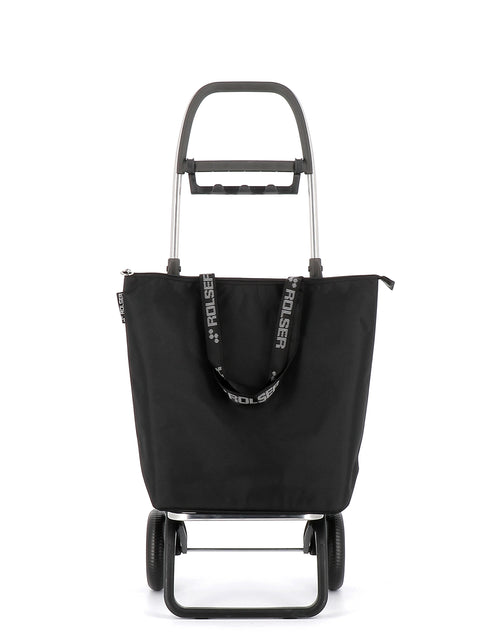 Rolser citykärry Mini Bag Plus MF 2L musta 2 renkaalla