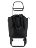 Rolser vetokärry Mini Bag Plus MF 2L musta 2 renkaalla