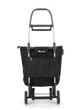 Vedettävä ostoskärry Mini Bag Plus MF 2L siniharmaa 2 renkaalla