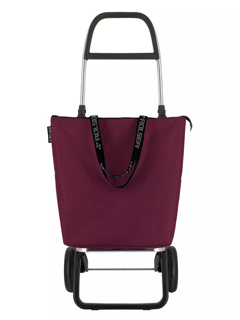 Rolser citykärry Mini Bag Plus MF 2L luumu 2 renkaalla