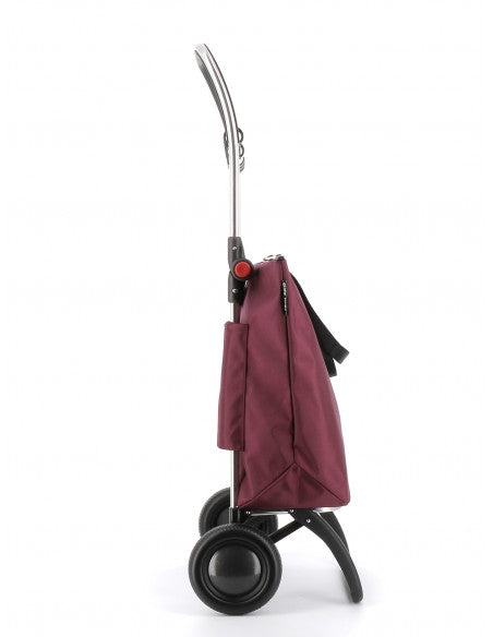Vedettävä ostoskärry Rolser Mini Bag Plus MF 2L luumu 2 renkaalla