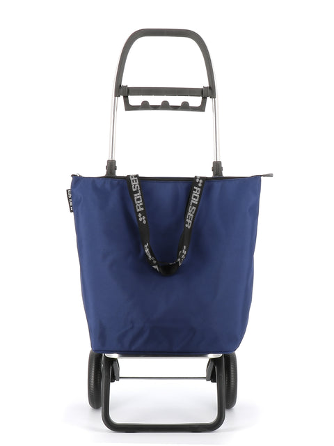 Rolser vetokärry Mini Bag Plus MF 2L sininen 2 renkaalla