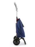 Ostoskärry Rolser Mini Bag Plus MF 2L sininen pienemmällä laukulla