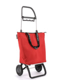 Rolser citykärry Mini Bag Plus MF punainen 2 renkaalla