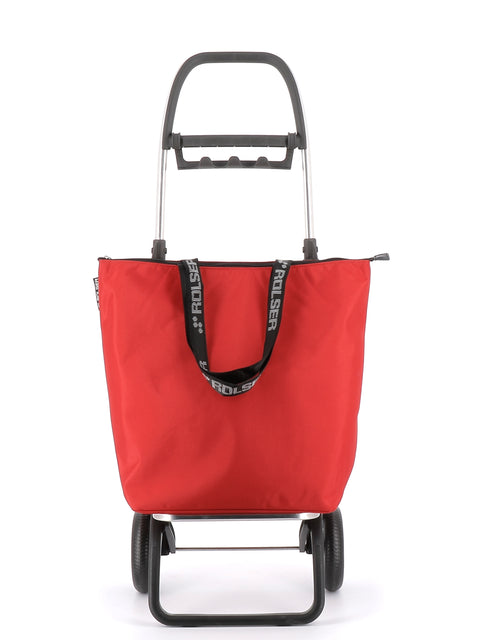 Rolser vetokärry Mini Bag Plus MF punainen 2 renkaalla