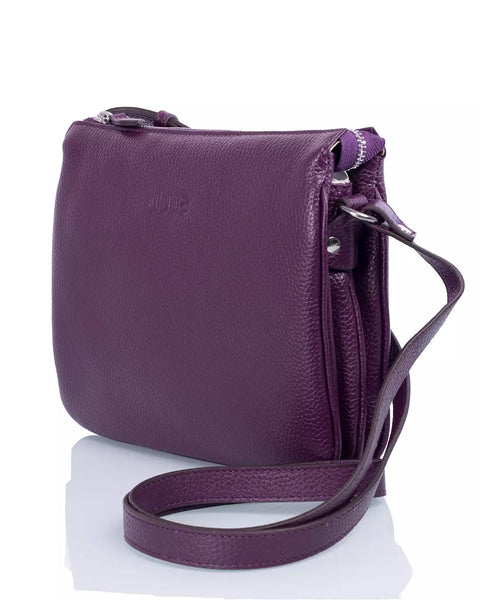Ajaton nahkalaukku Utua Kulo Exclusive tumma violetti Sievi Shopista
